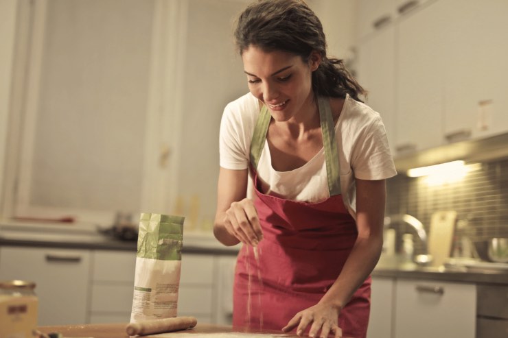 Pizza con zucchine fatta in casa